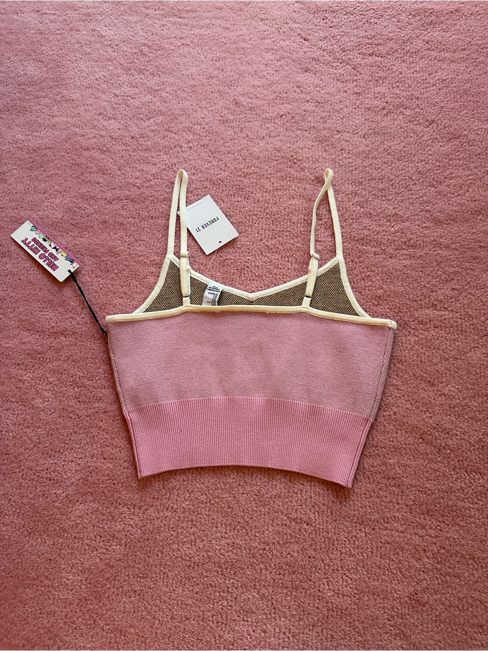 Sanrio hello kitty forever 21 tank top crop top - Picture 3 of 3